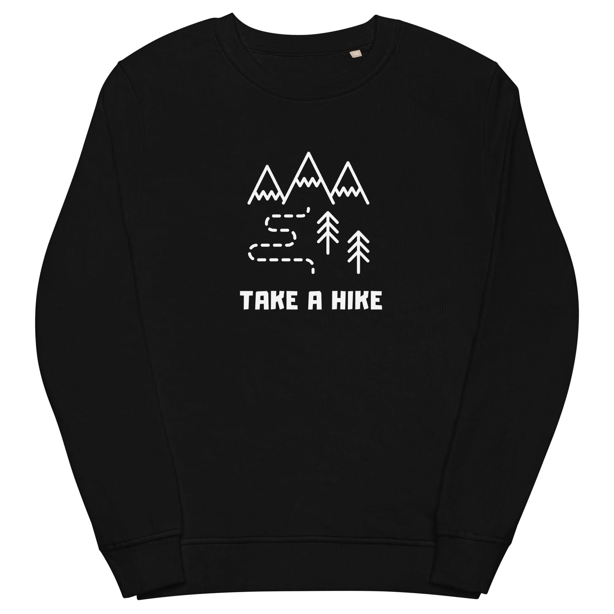 Take a Hike Unisex organic sweatshirt sold by Wander Trails product image thumbnail 4