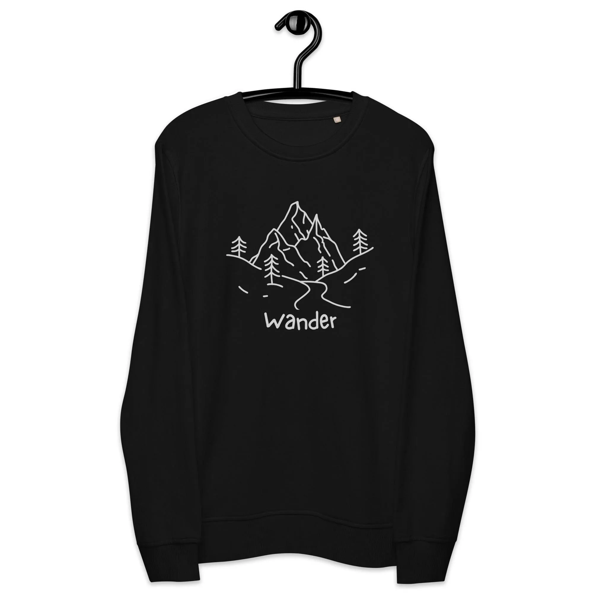 Wander Unisex organic sweatshirt sold by Wander Trails product image thumbnail 3