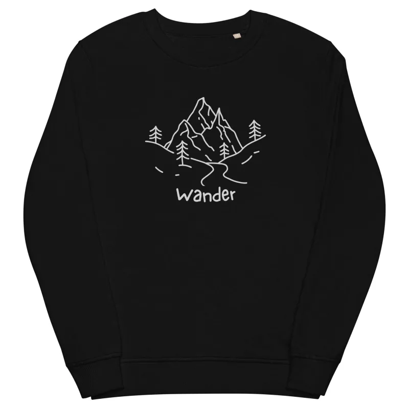 Wander Unisex organic sweatshirt sold by Wander Trails