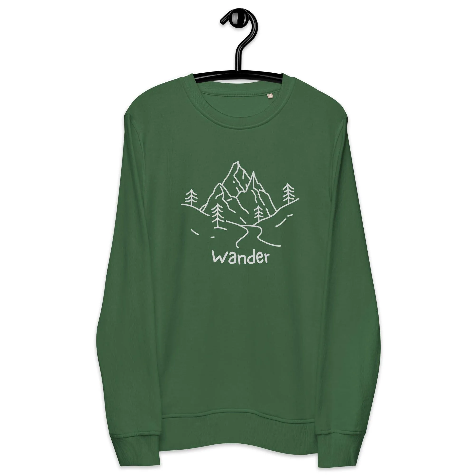 Wander Unisex organic sweatshirt sold by Wander Trails product image thumbnail 2