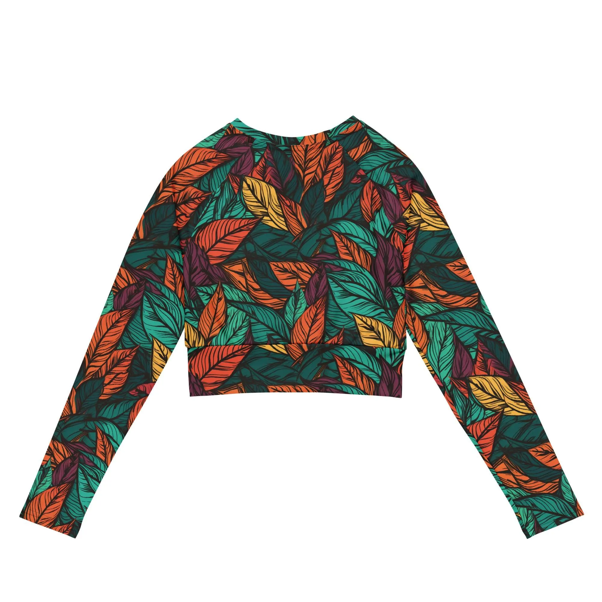 Fall Vibes Long Sleeve Crop Top sold by Wander Trails product image thumbnail 4