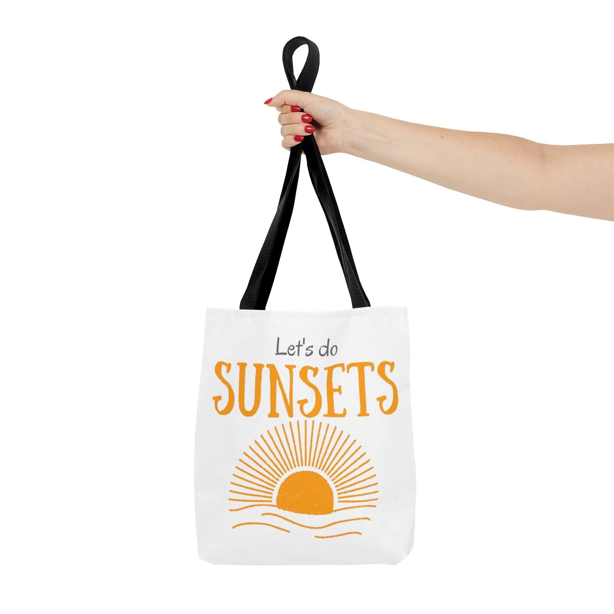 Let's do Sunsets Tote Bag sold by Wander Trails product image thumbnail 2
