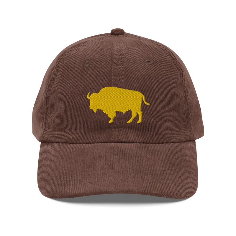 Bison Vintage Corduroy Hat sold by Wander Trails
