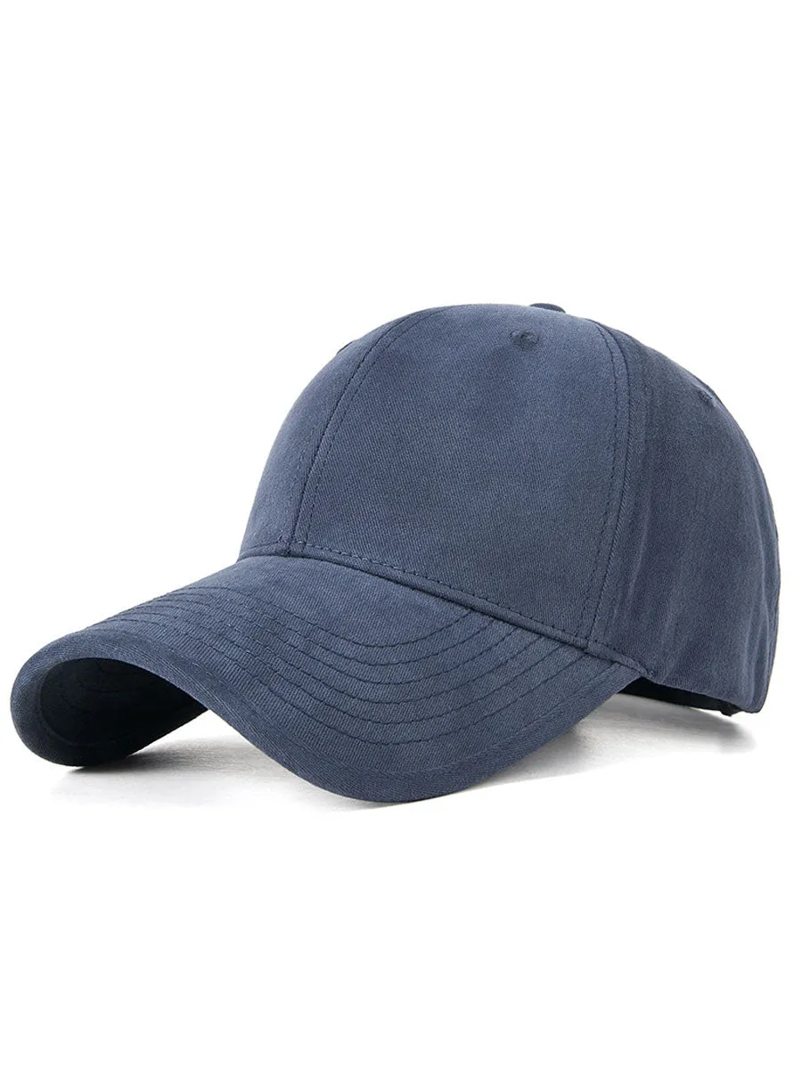 Casual Sports Solid Color Baseball Cap sold by Oyrosy product image thumbnail 5