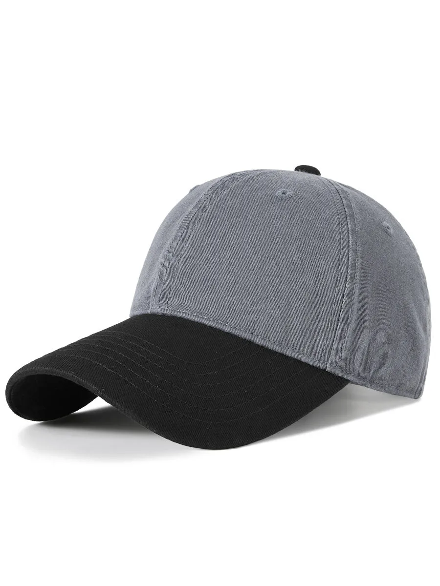 Casual Sports Colorblock Baseball Cap sold by Oyrosy product image thumbnail 2
