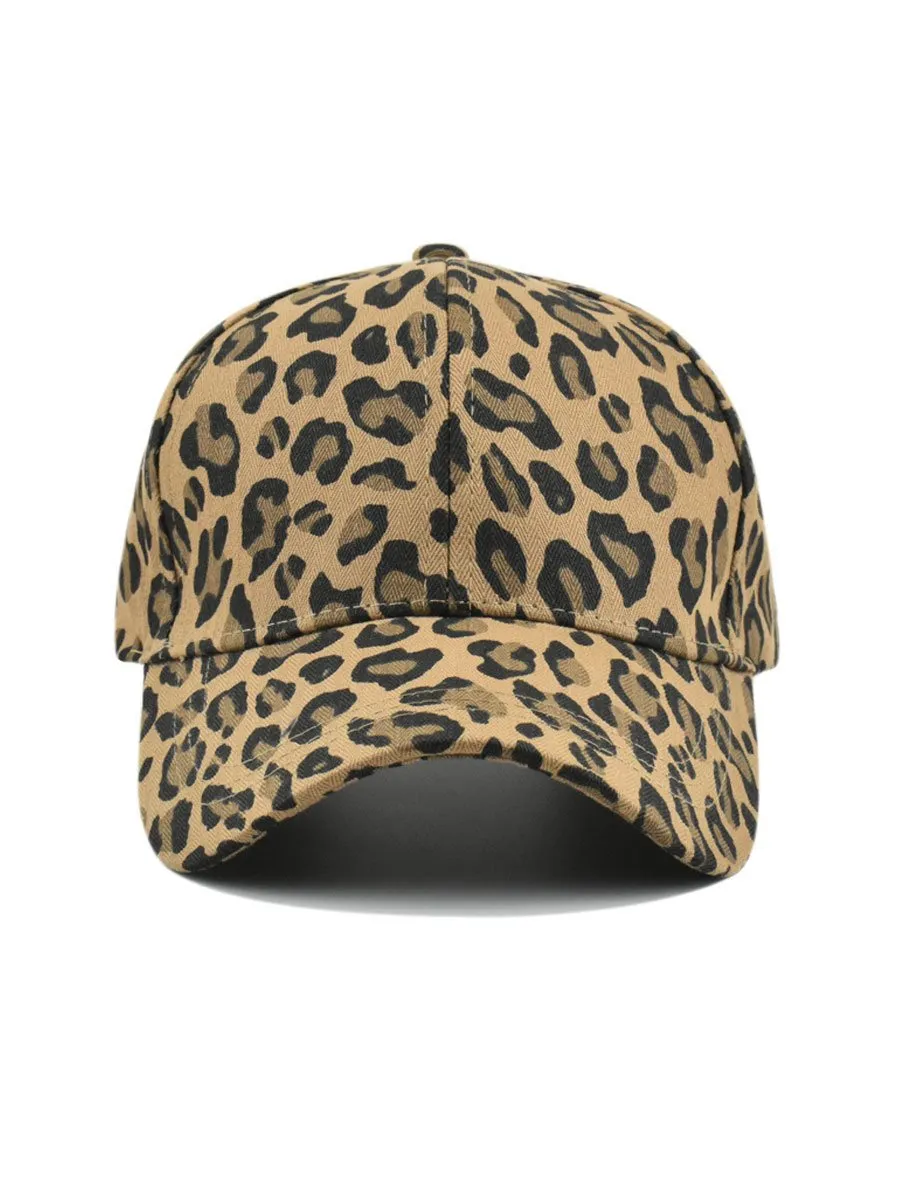 Casual Retro Leopard Print Baseball Cap sold by Oyrosy product image thumbnail 5