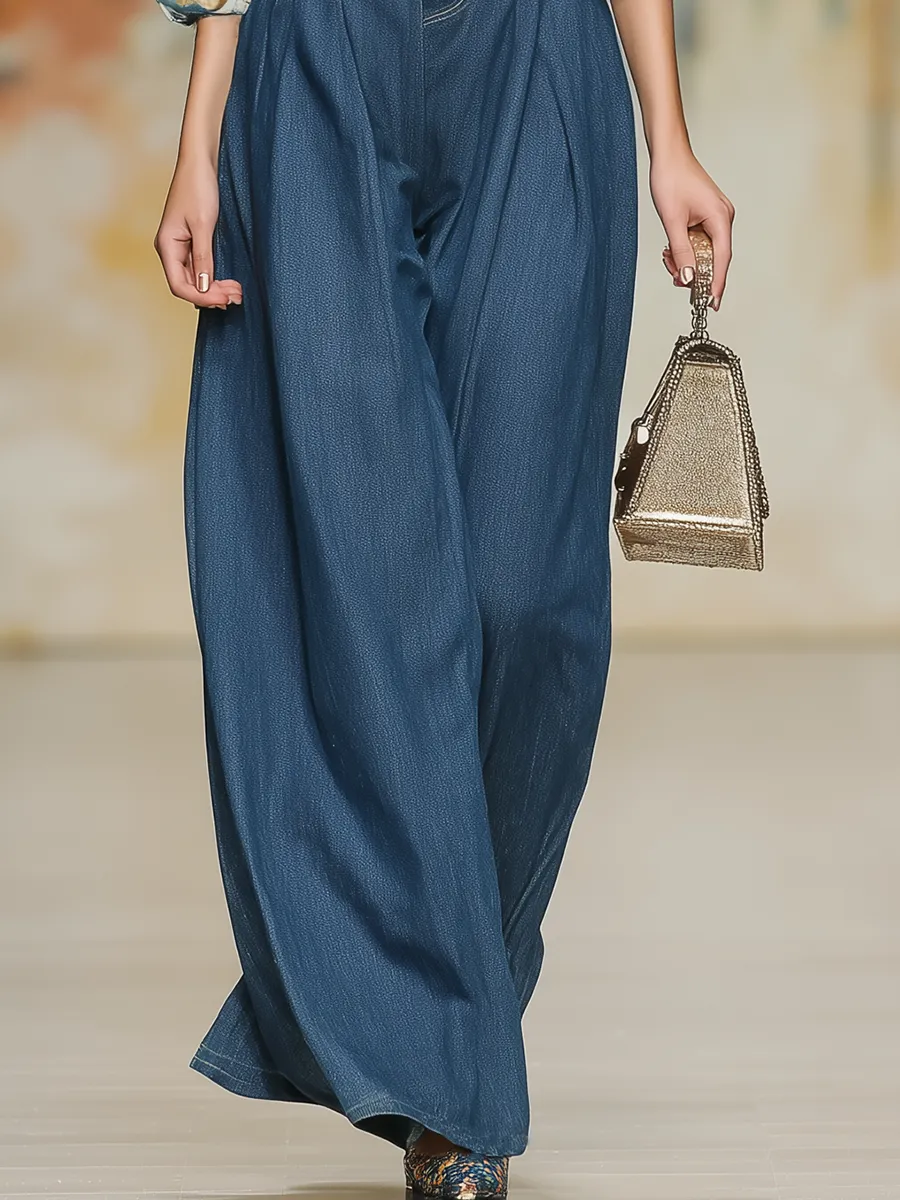 Modern And Stylish Denim Overalls sold by Oyrosy product image thumbnail 4