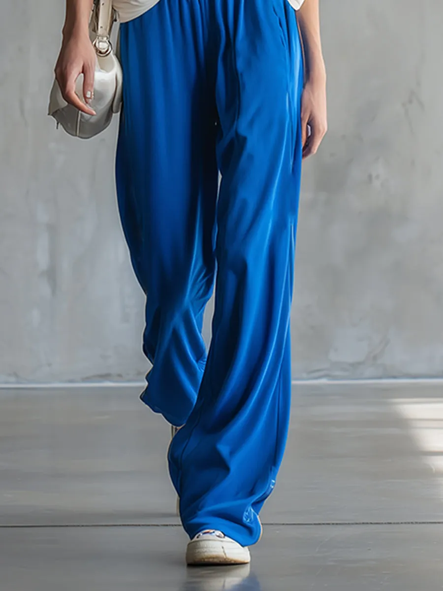 Casual Everyday Sportswear Off-the-shoulder T-shirt And Sweatpants Set sold by Oyrosy product image thumbnail 4