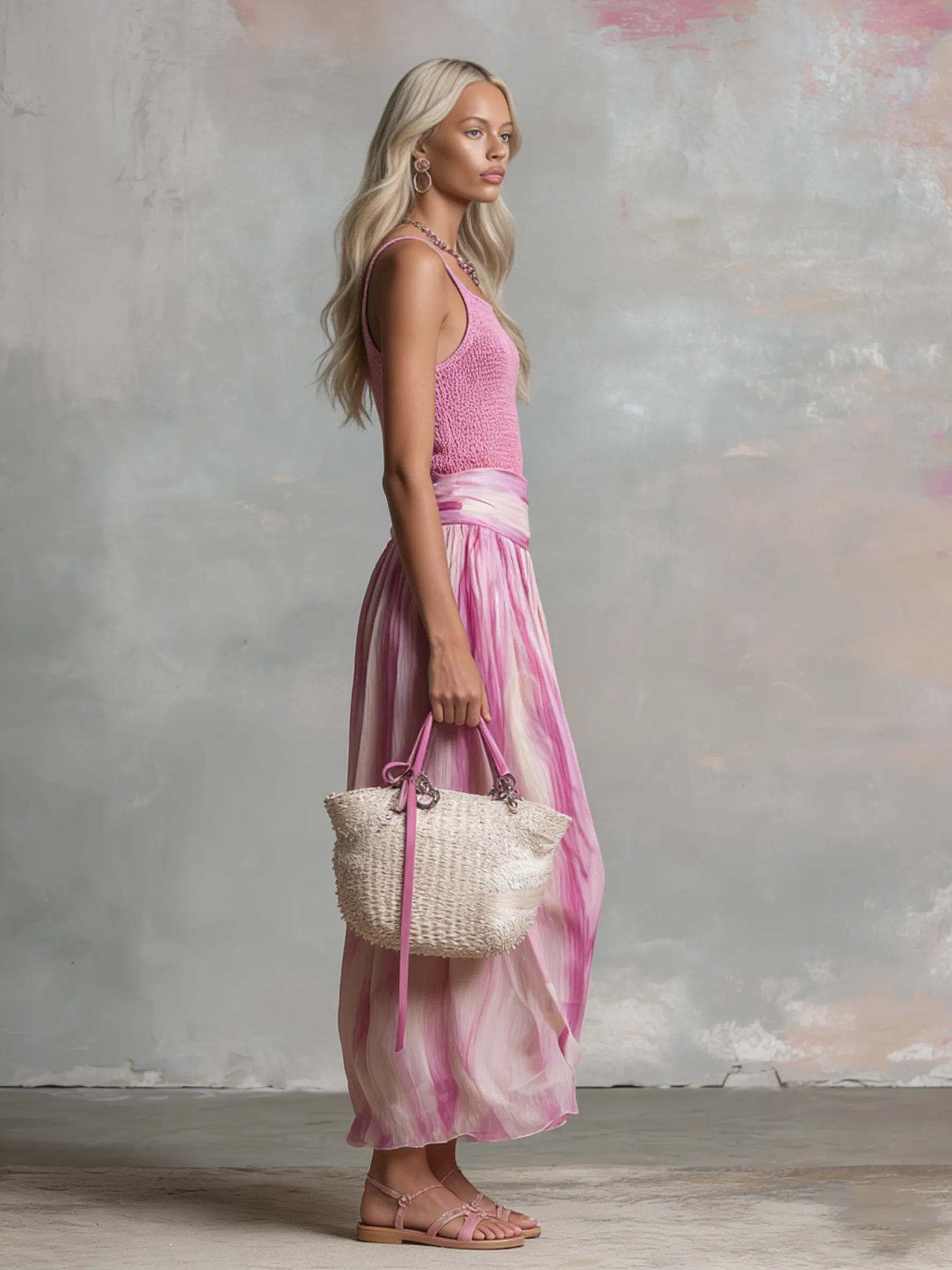 Comfortable And Casual Square Neck Sleeveless Solid Color Knitted Vest sold by Oyrosy product image thumbnail 2