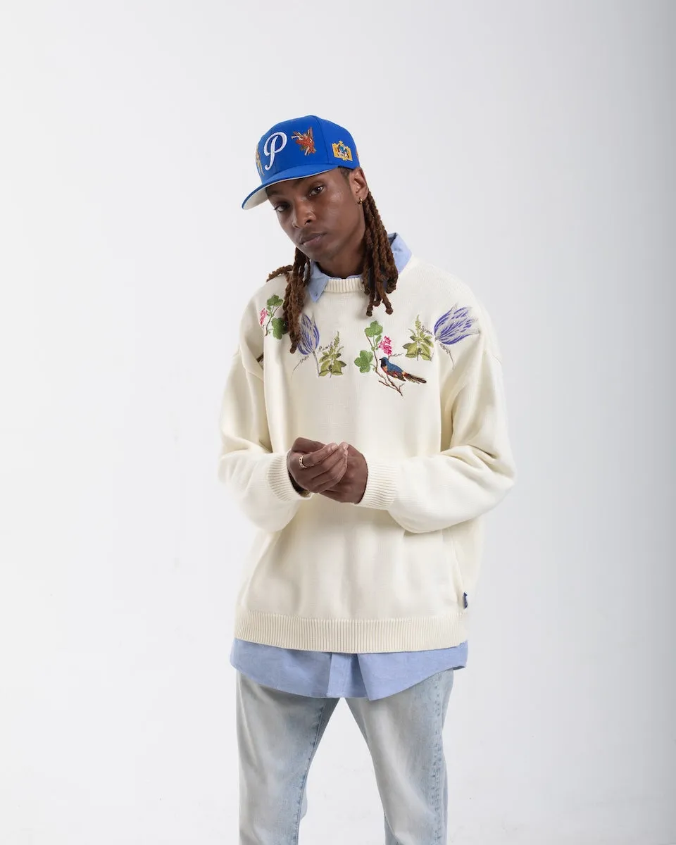 Getty x Pirate Witte Marvelje Knitted Embroidery Crewneck (Cannoli Cream) sold by Pirateworldwide product image thumbnail 2
