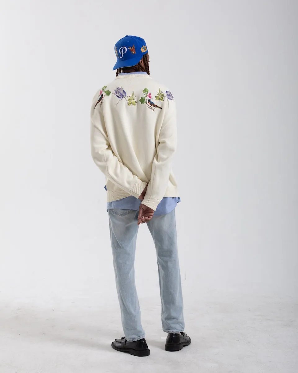 Getty x Pirate Witte Marvelje Knitted Embroidery Crewneck (Cannoli Cream) sold by Pirateworldwide product image thumbnail 3