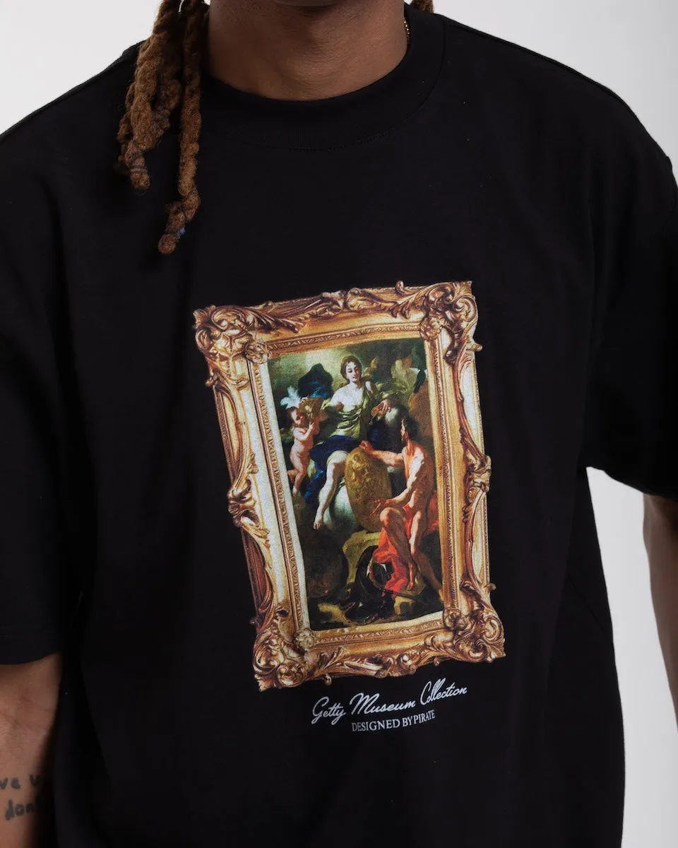 Getty x Pirate Venus at the Forge of Vulcan Framed Tee (Pirate Black) sold by Pirateworldwide product image thumbnail 3