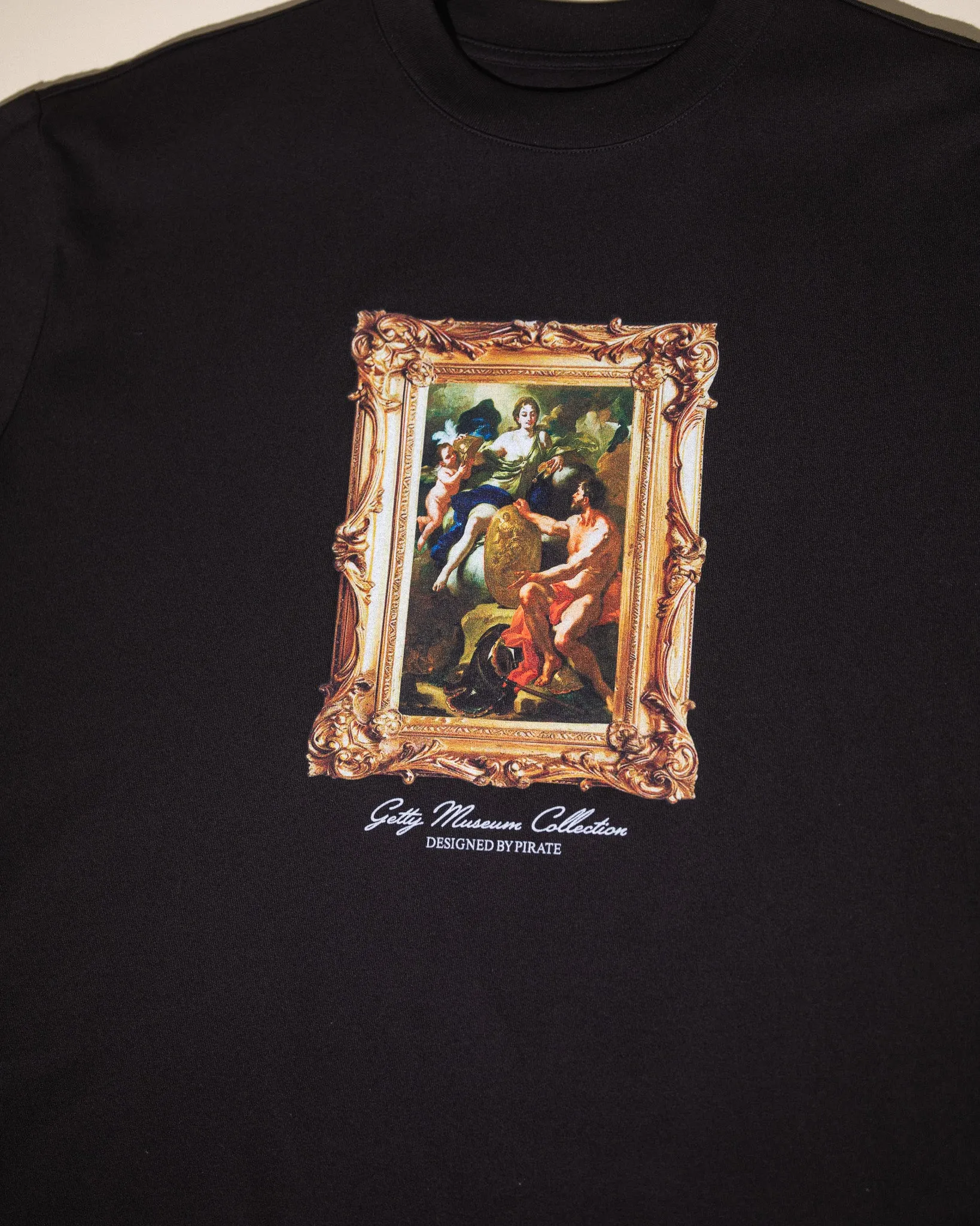 Getty x Pirate Venus at the Forge of Vulcan Framed Tee (Pirate Black) sold by Pirateworldwide product image thumbnail 5