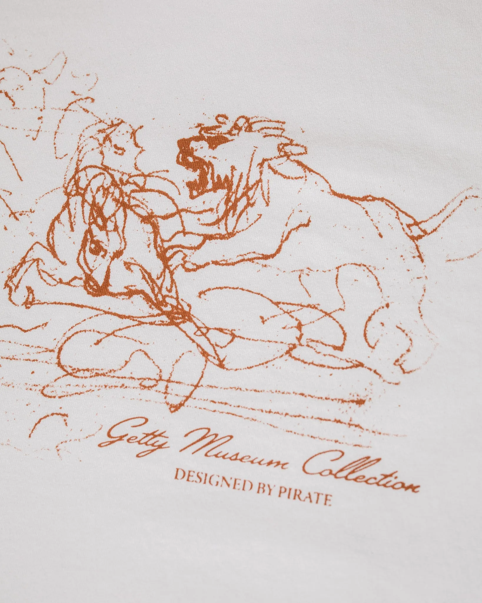 Getty x Pirate Lion Hunt Tee (Off White) sold by Pirateworldwide product image thumbnail 2