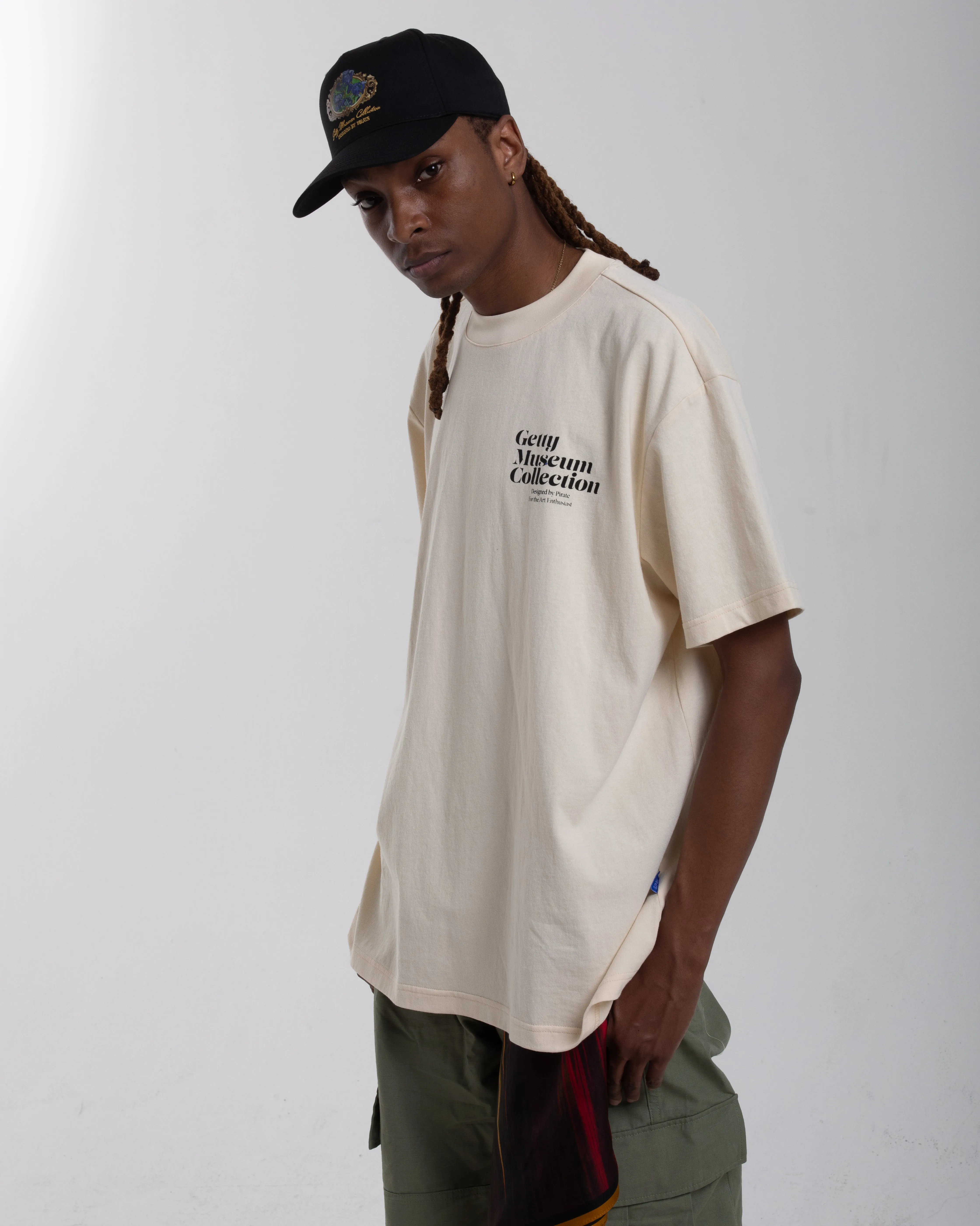 Getty x Pirate Still Life Getty Museum Collection Tee (Cannoli Cream) sold by Pirateworldwide product image thumbnail 5