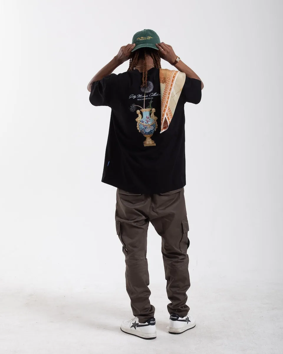 Getty x Pirate Dandelion Vase Tee (Pirate Black) sold by Pirateworldwide product image thumbnail 3
