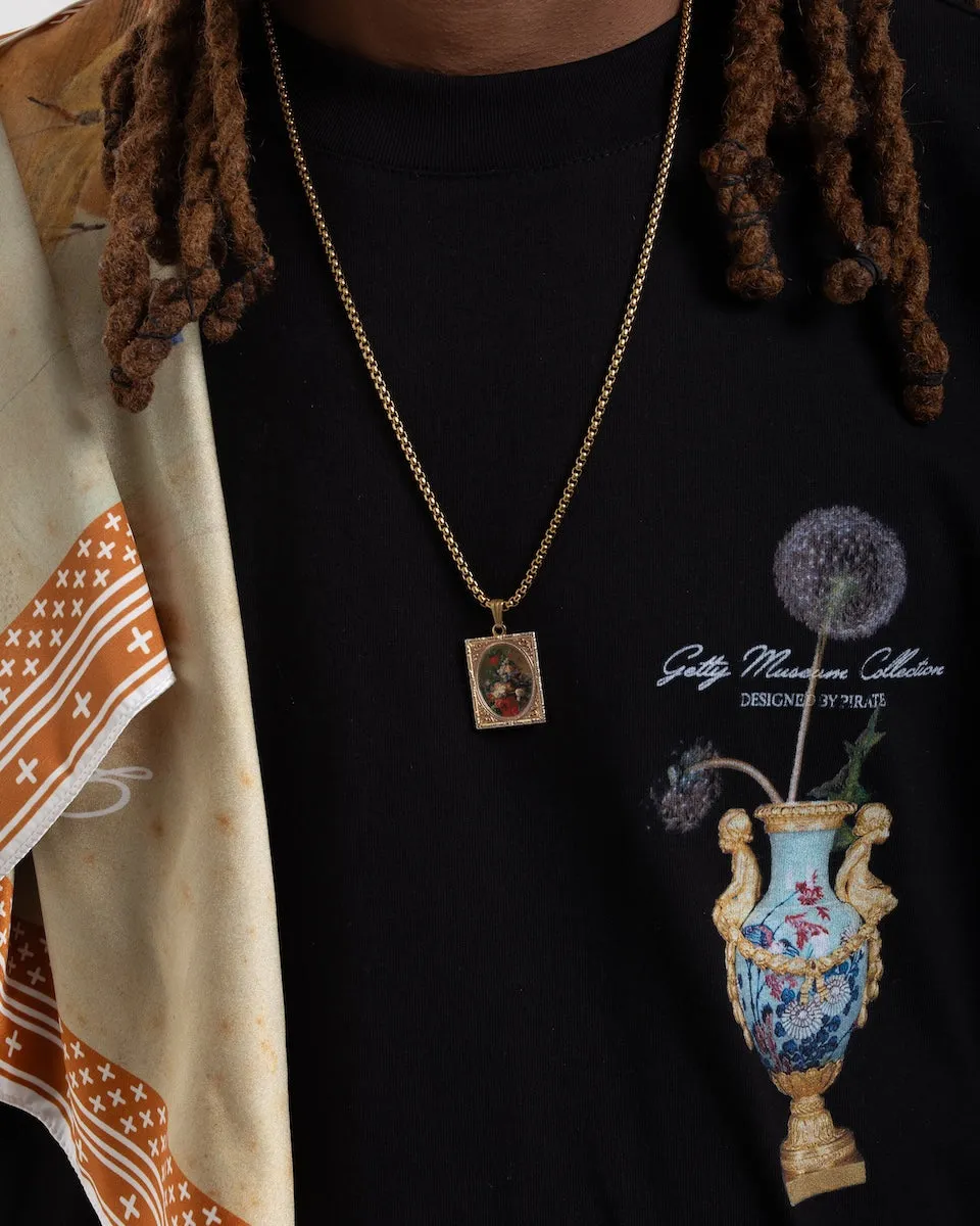 Getty x Pirate Dandelion Vase Tee (Pirate Black) sold by Pirateworldwide product image thumbnail 5