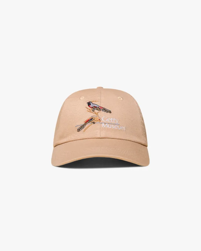 Getty x Pirate Two Birds Dad Hat (Khaki) made by Pirateworldwide
