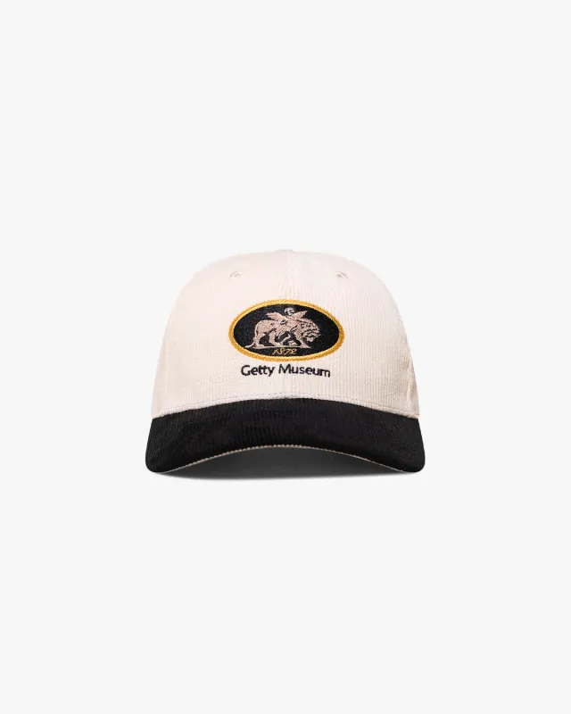 Getty x Pirate Cupid on Earth Corduroy Hat (Cream/Black) made by Pirateworldwide