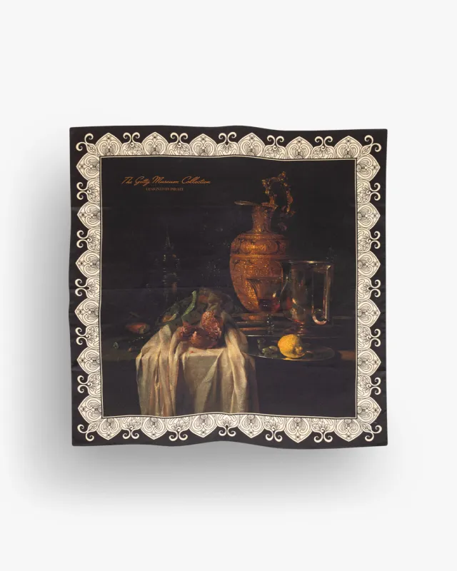 Getty Museum x Pirate Still Life Bandana (Oversized) made by Pirateworldwide
