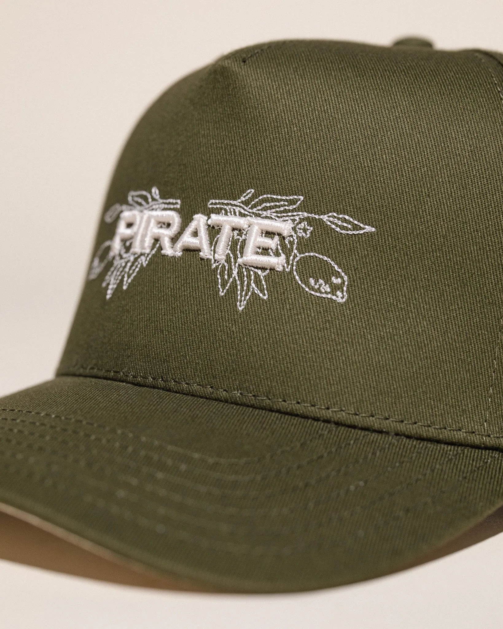 Pirate Flora Hat (Olive) sold by Pirateworldwide product image thumbnail 5