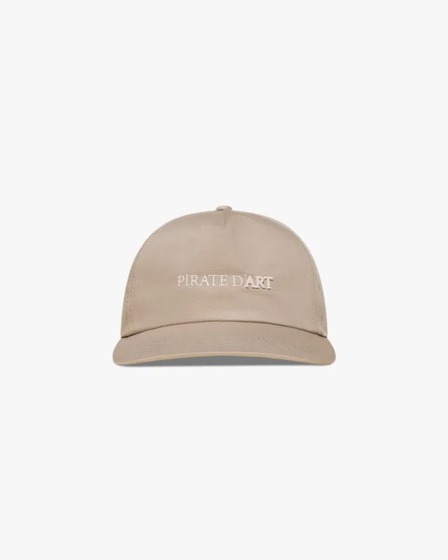 Pirate D'Art Hat (Khaki) made by Pirateworldwide