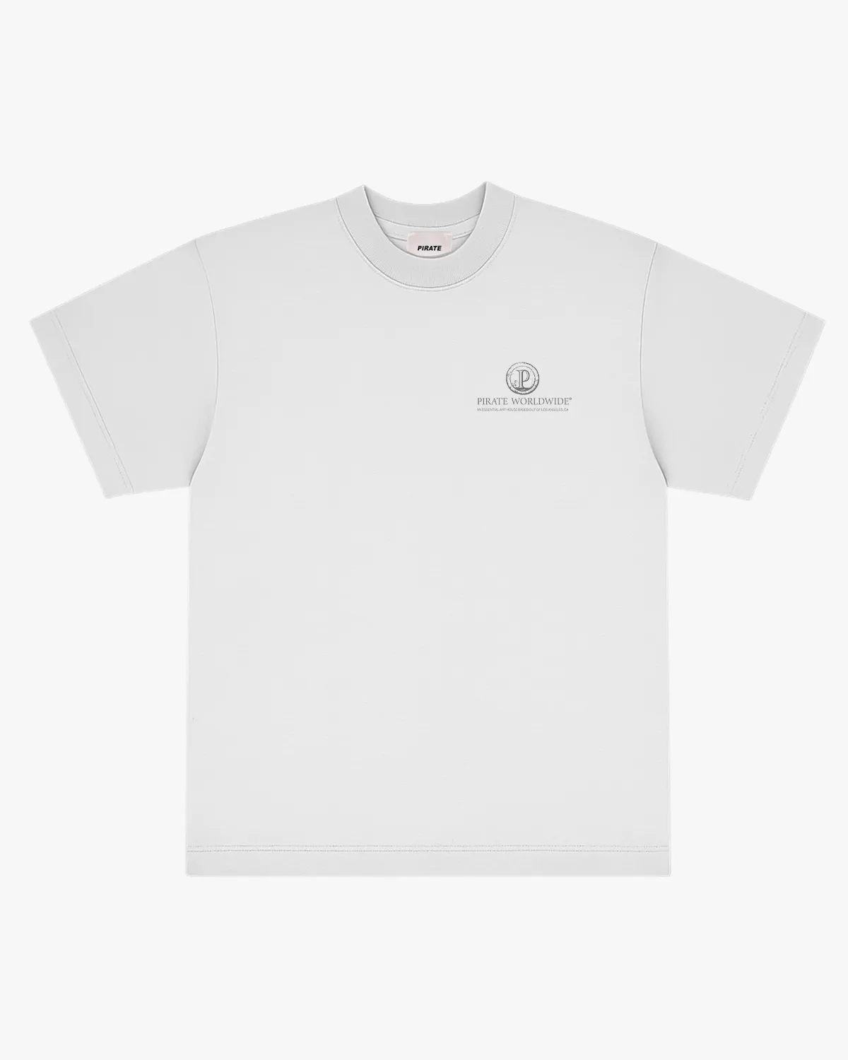 Pirate Everybody is Scared SS Tee (White) sold by Pirateworldwide product image thumbnail 5