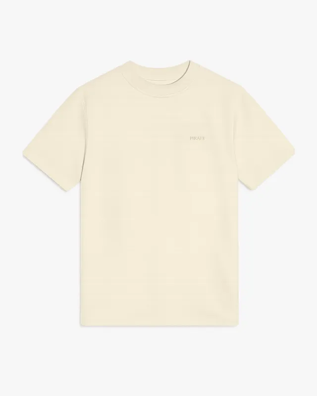 Pirate Hilltop T-Shirt (Cannoli Cream) sold by Pirateworldwide