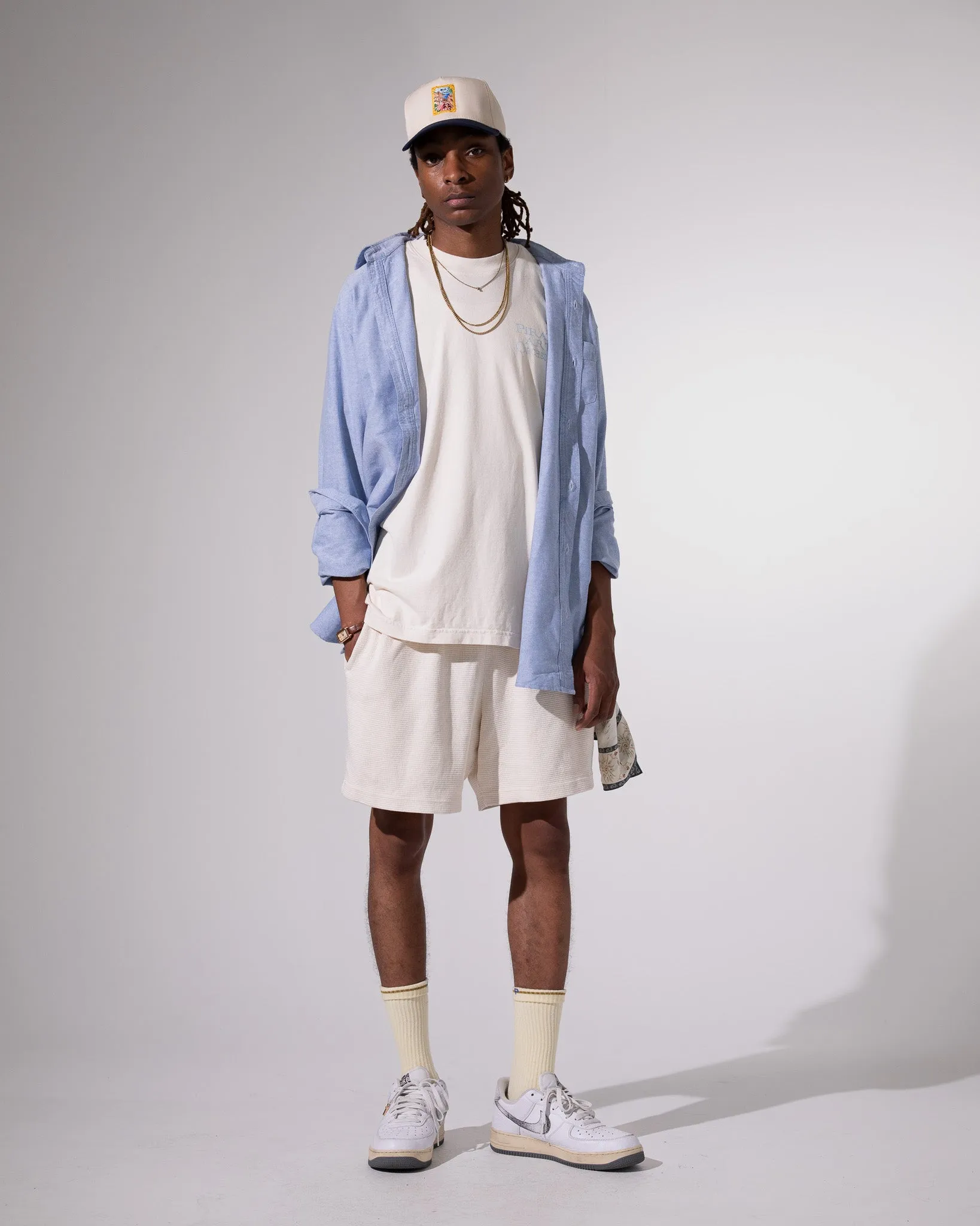 Pirate Untitled Signature Thermal Short (Cannoli Cream) sold by Pirateworldwide product image thumbnail 2