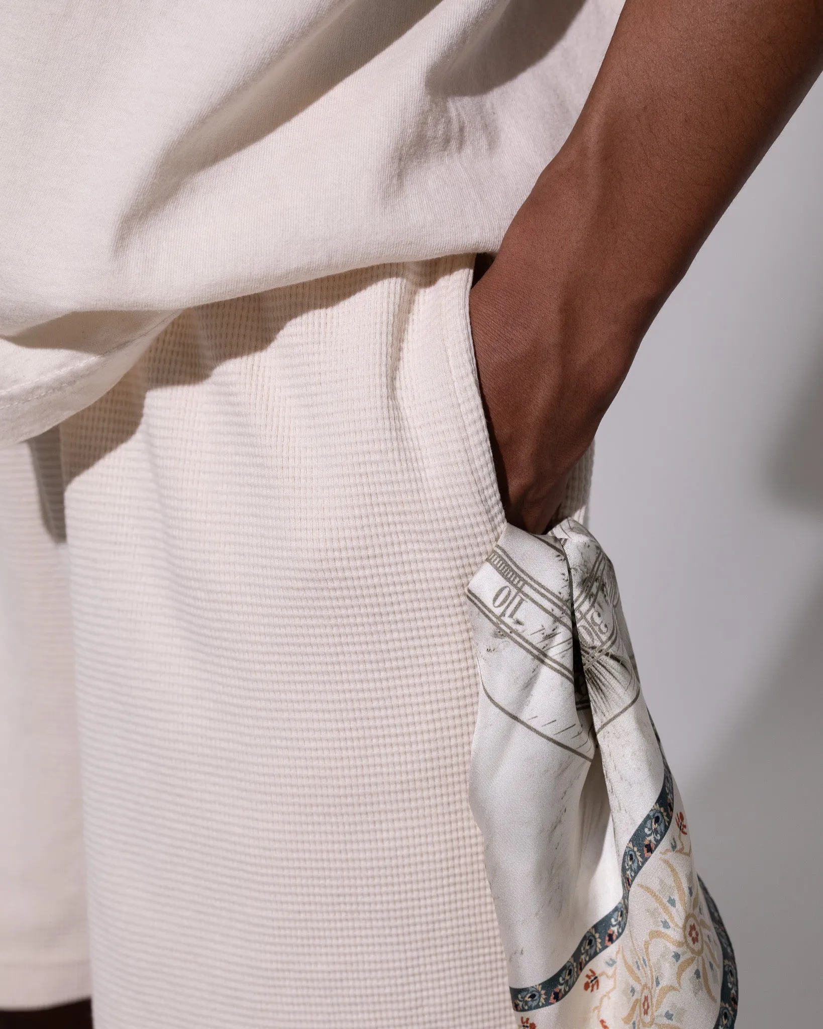 Pirate Untitled Signature Thermal Short (Cannoli Cream) sold by Pirateworldwide product image thumbnail 3