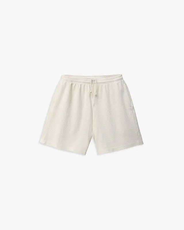 Pirate Untitled Signature Thermal Short (Cannoli Cream) sold by Pirateworldwide
