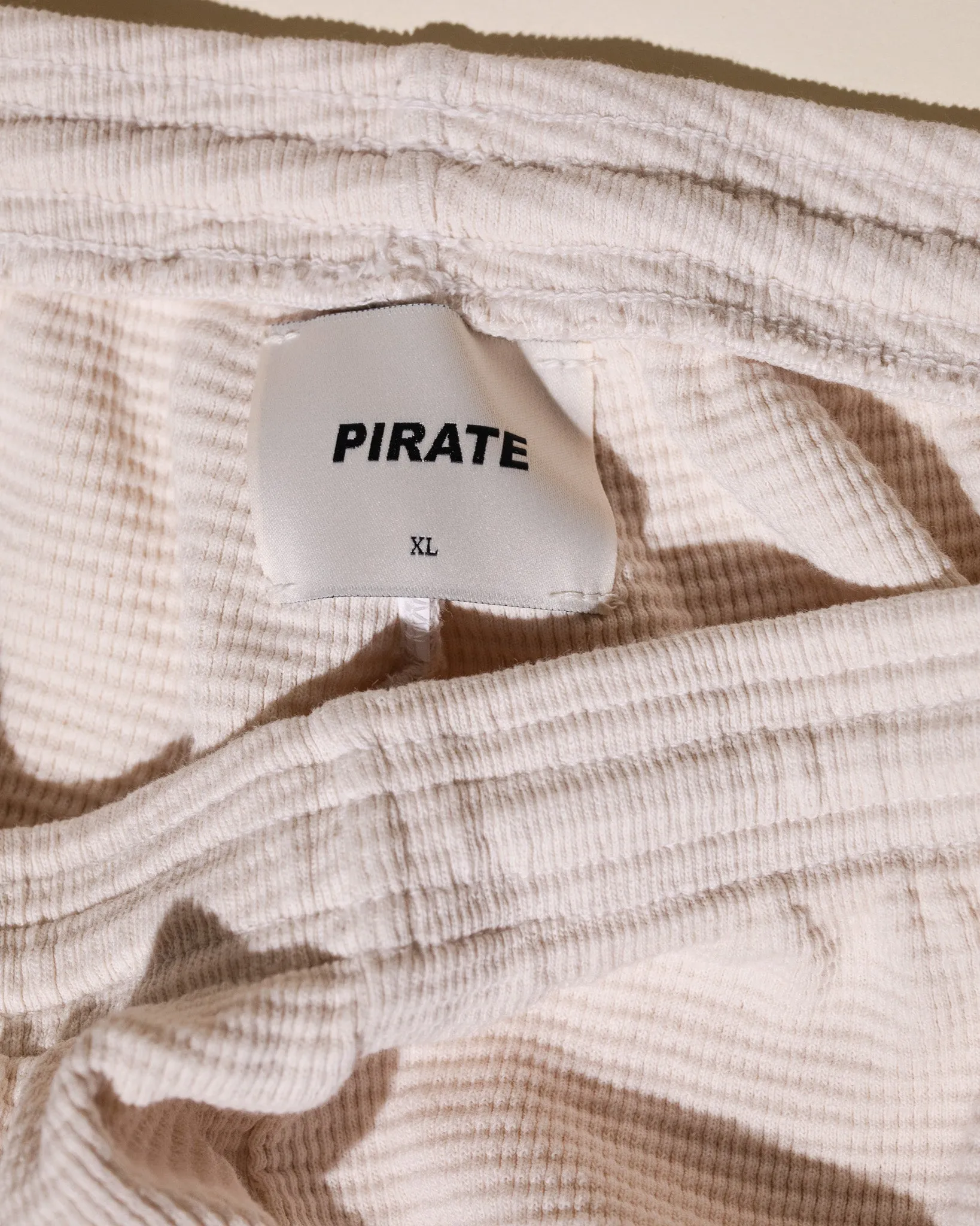 Pirate Untitled Signature Thermal Short (Cannoli Cream) sold by Pirateworldwide product image thumbnail 5
