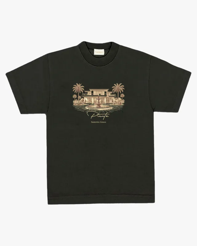 Pirate Santorini SS Tee (Pirate Black) sold by Pirateworldwide