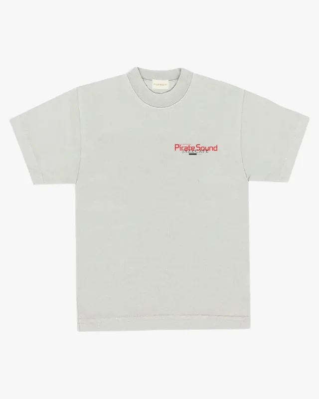Pirate Sound Jazz Café Tee (Off White) sold by Pirateworldwide