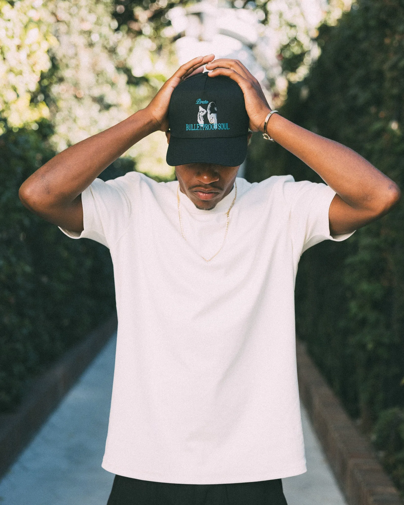 Pirate Bulletproof Soul Hat (Black) sold by Pirateworldwide product image thumbnail 4