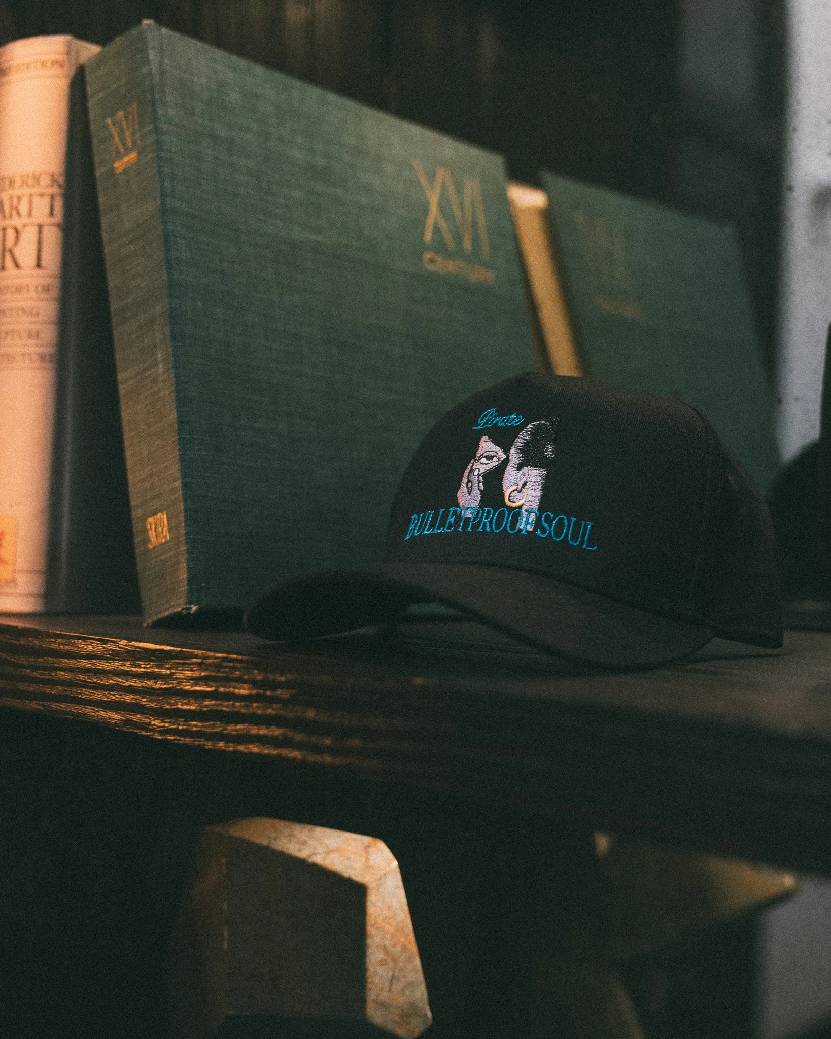 Pirate Bulletproof Soul Hat (Black) sold by Pirateworldwide product image thumbnail 5