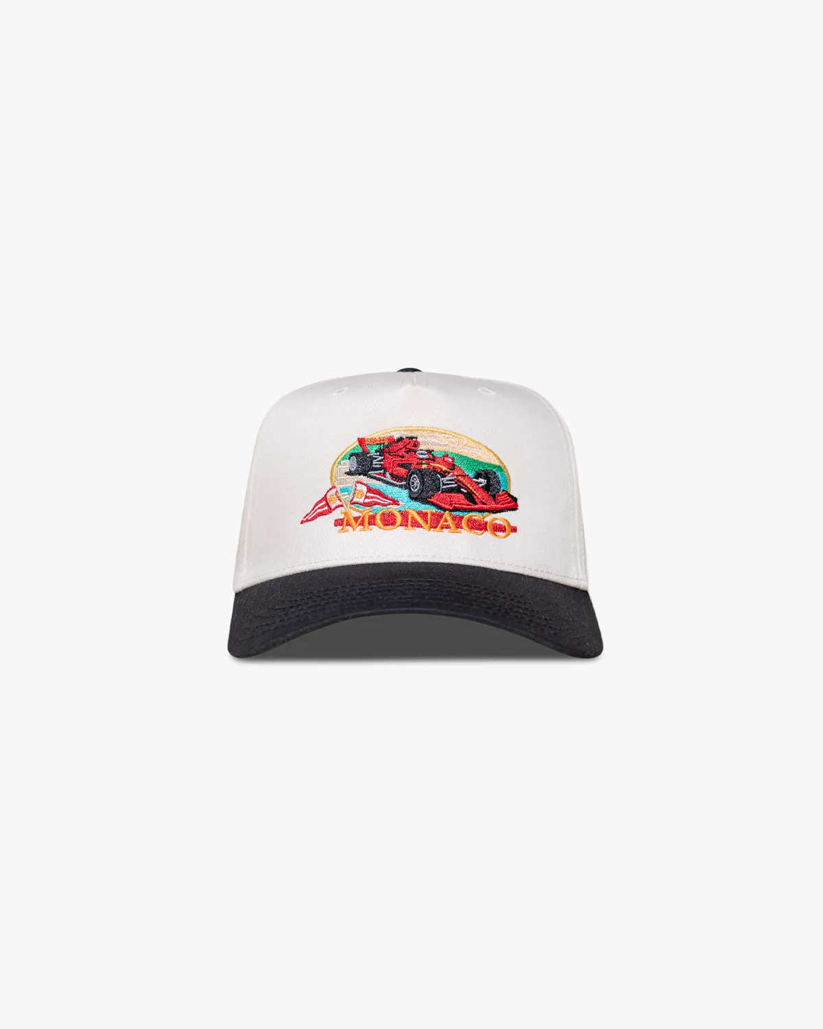 Pirate Monaco Racing Hat (Cream/Black) sold by Pirateworldwide