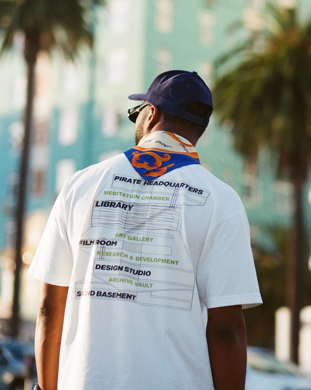 Pirate HQ Tee (Off White) sold by Pirateworldwide product image thumbnail 2