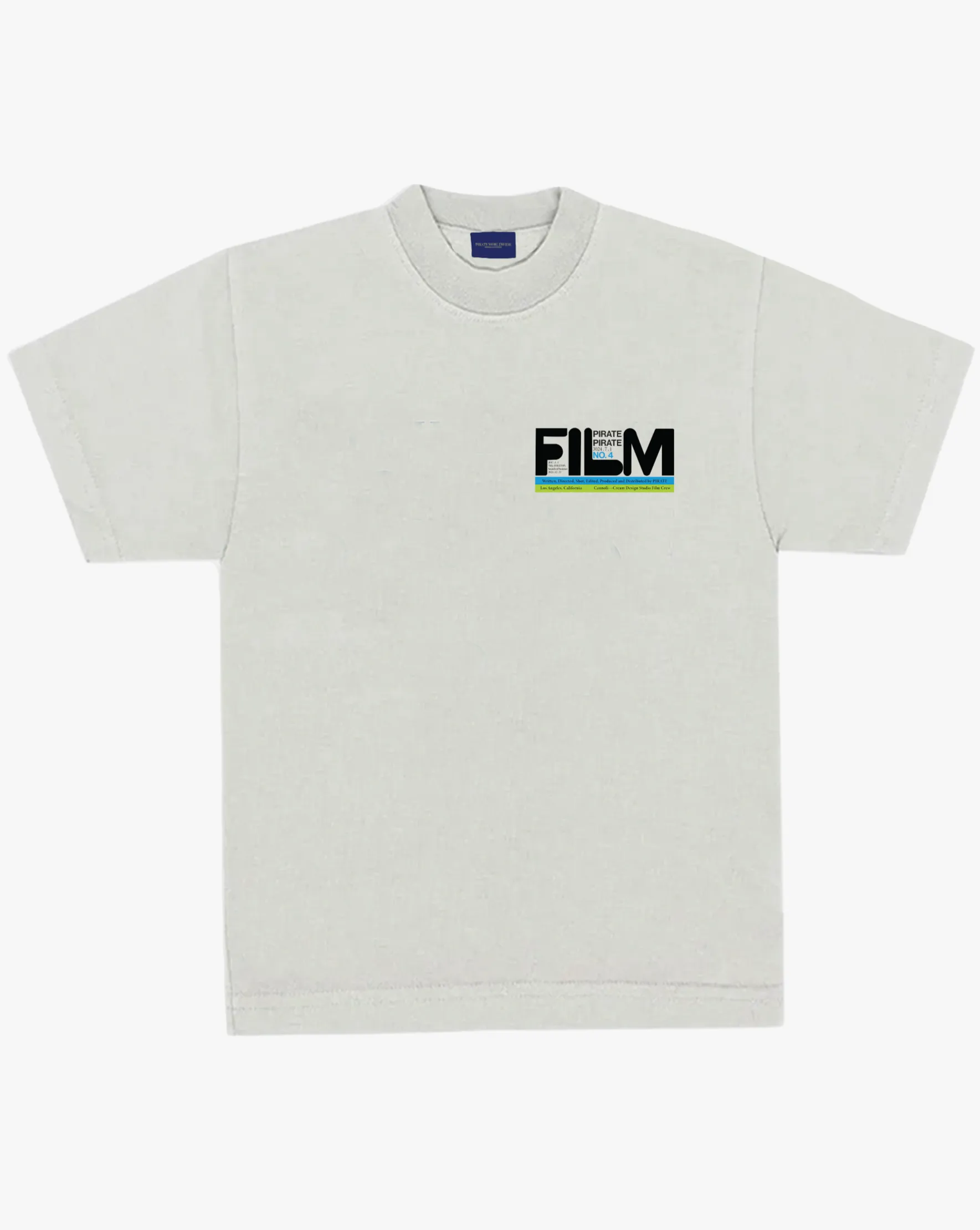 Pirate Film Tee (Off White) sold by Pirateworldwide
