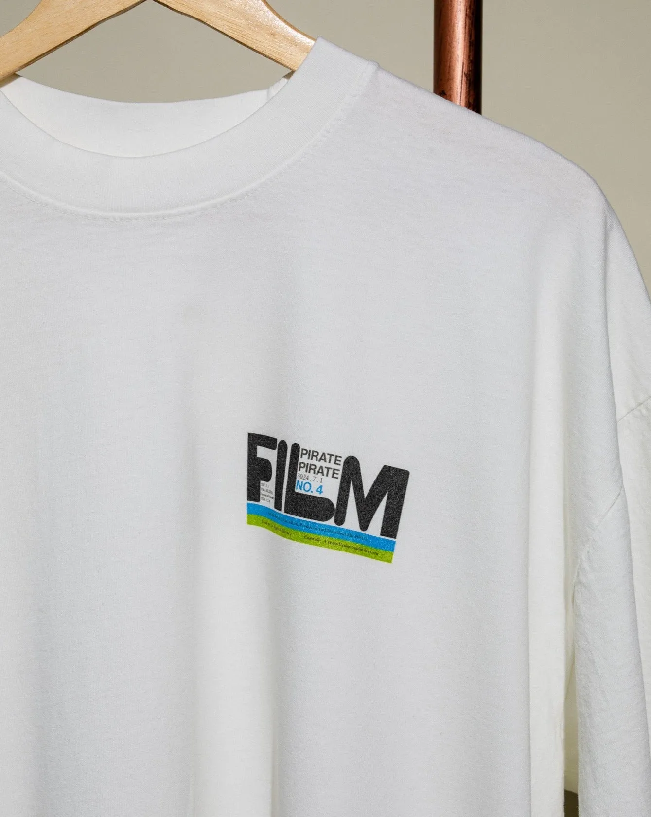 Pirate Film Tee (Off White) sold by Pirateworldwide product image thumbnail 2