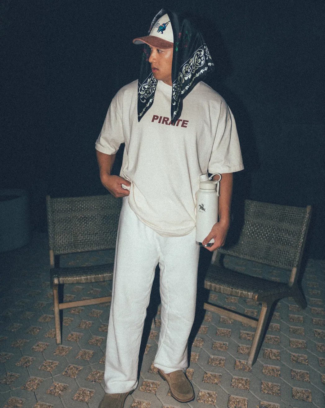 Pirate Logo Tee (Cream) sold by Pirateworldwide product image thumbnail 2