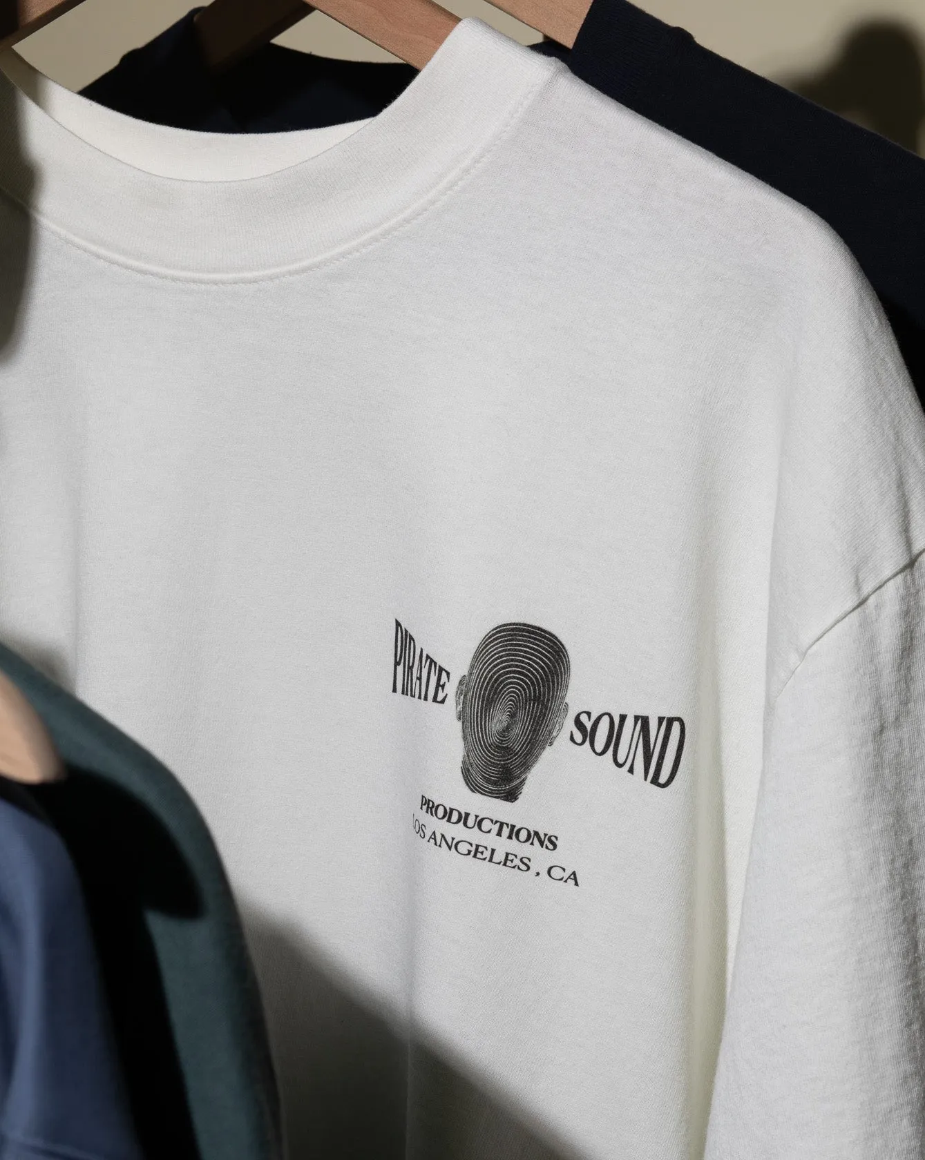 Pirate Sound Productions Tee (Off White .WAV Edition) sold by Pirateworldwide product image thumbnail 2