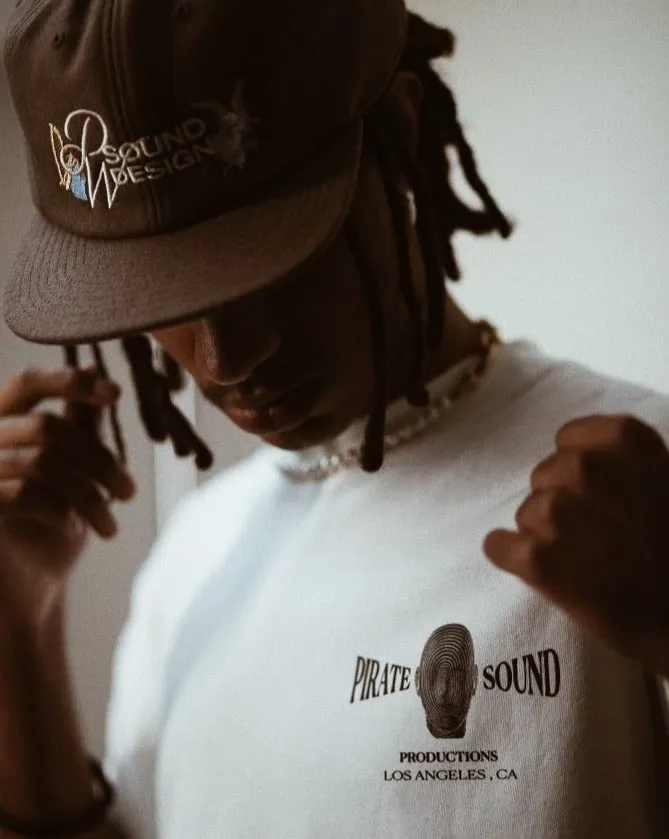 Pirate Sound Productions Tee (Off White .WAV Edition) sold by Pirateworldwide product image thumbnail 3