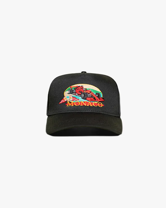 Pirate Monaco Racing Hat (Black) made by Pirateworldwide