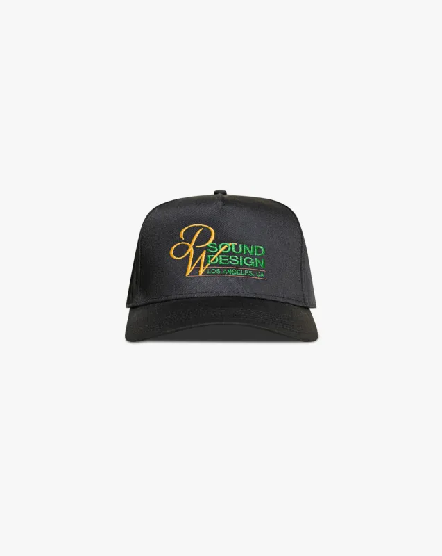 Pirate Sound Design Hat (Black) made by Pirateworldwide