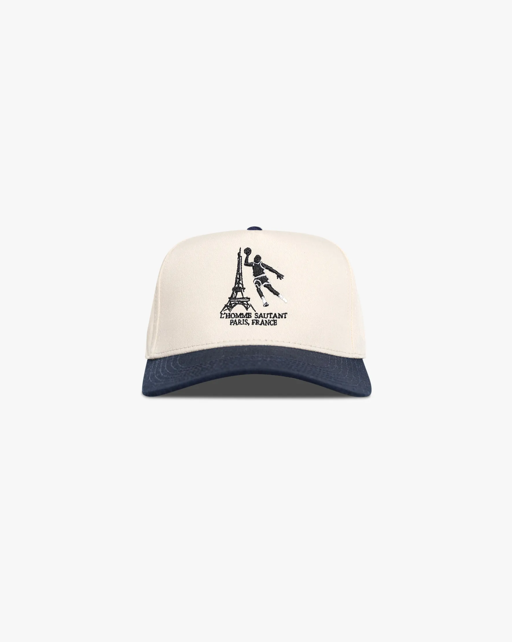 Pirate L'Homme Sautant Hat (Cream/Navy) sold by Pirateworldwide