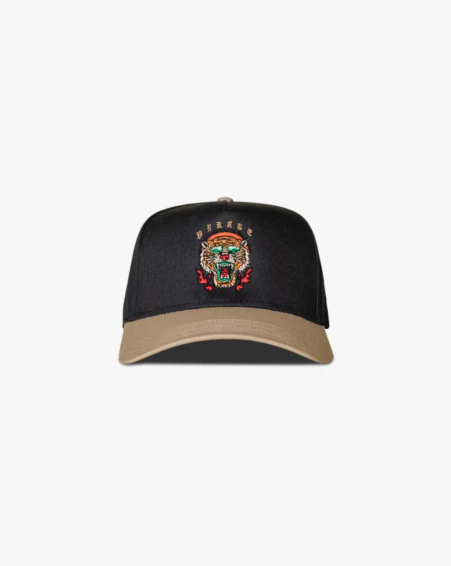 Pirate Animal Instinct Hat (Black/Khaki) made by Pirateworldwide