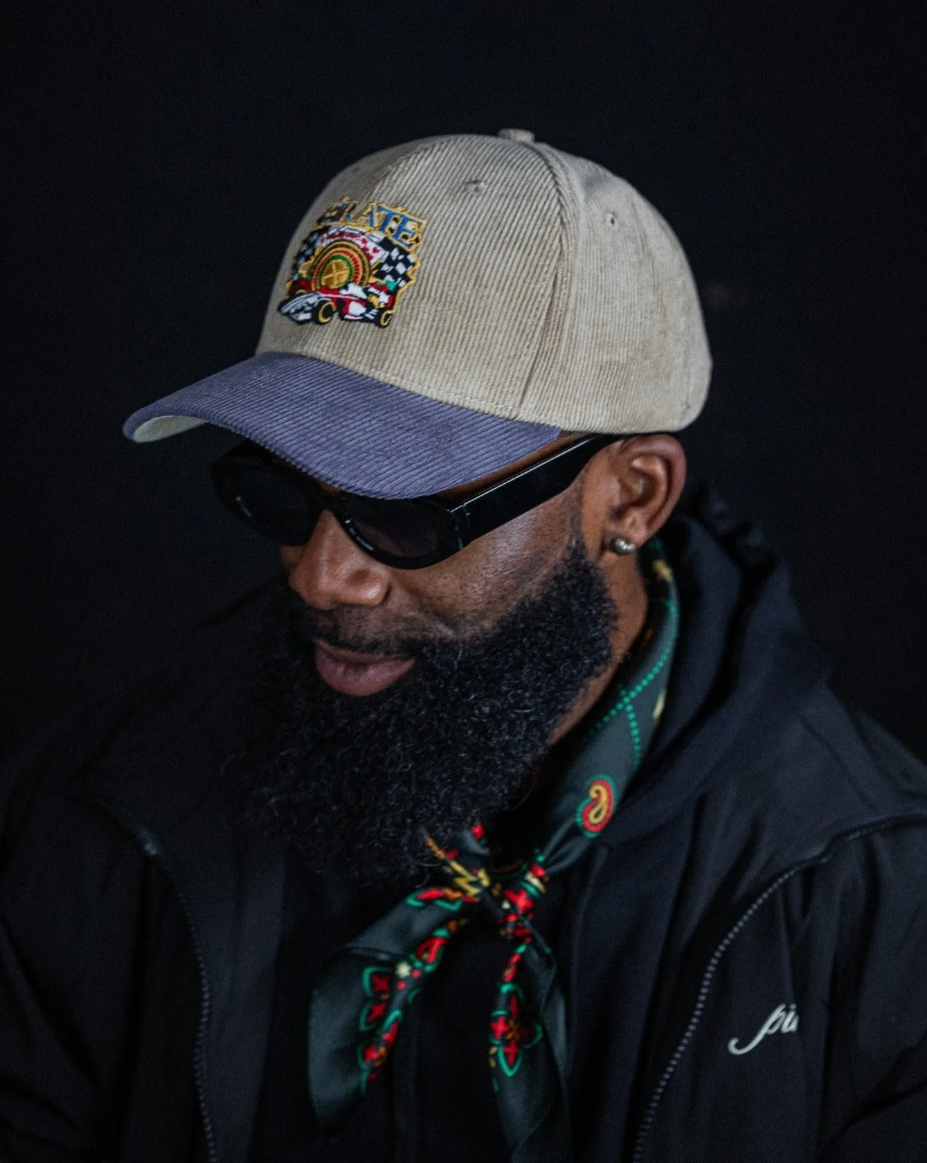 Pirate Racing Roulette Corduroy Hat (Beige/Oyster) sold by Pirateworldwide product image thumbnail 5