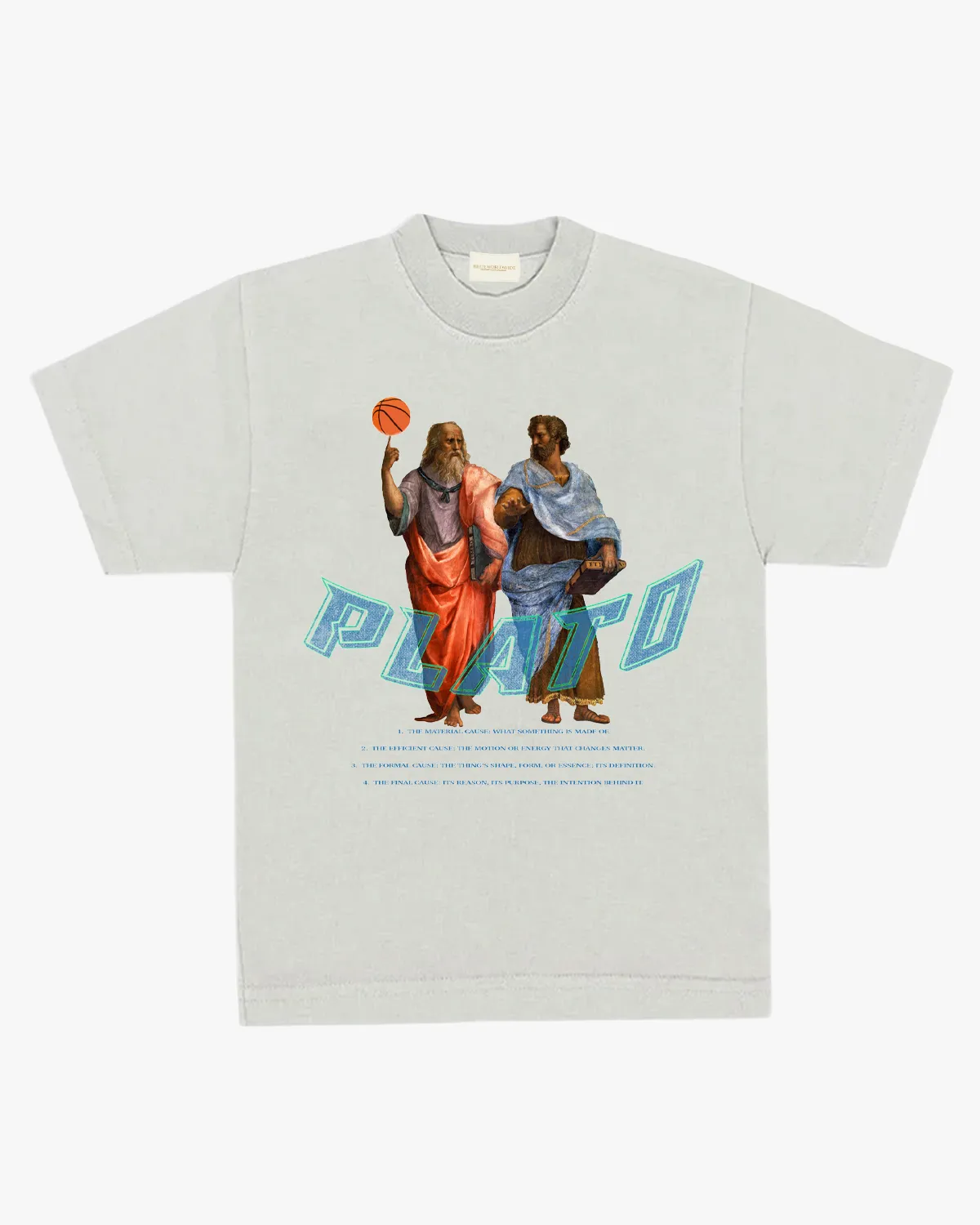 Pirate Plato T-Shirt (Vintage White) sold by Pirateworldwide