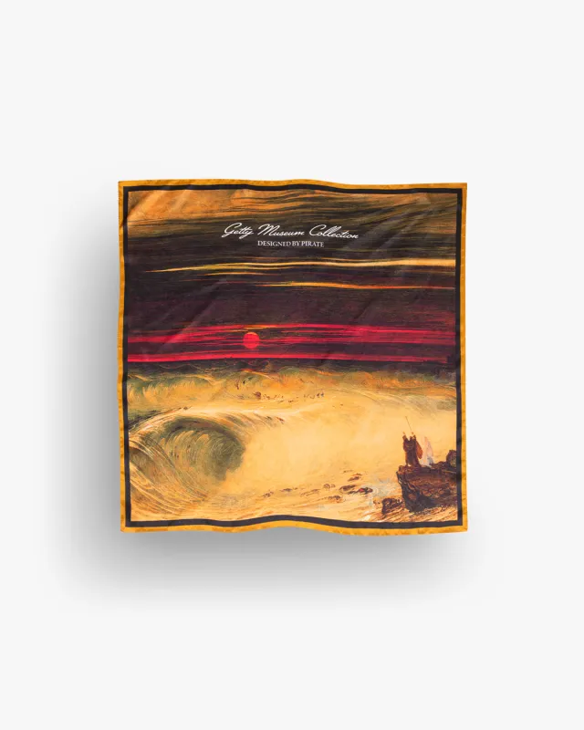 Getty Museum x Pirate The Destruction of Pharaoh's Host Scarf sold by Pirateworldwide